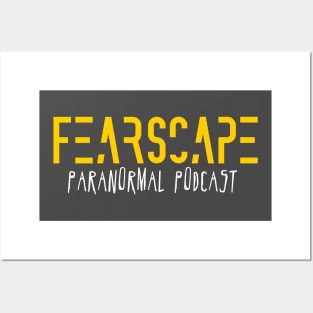 FearScape Name w/white Posters and Art